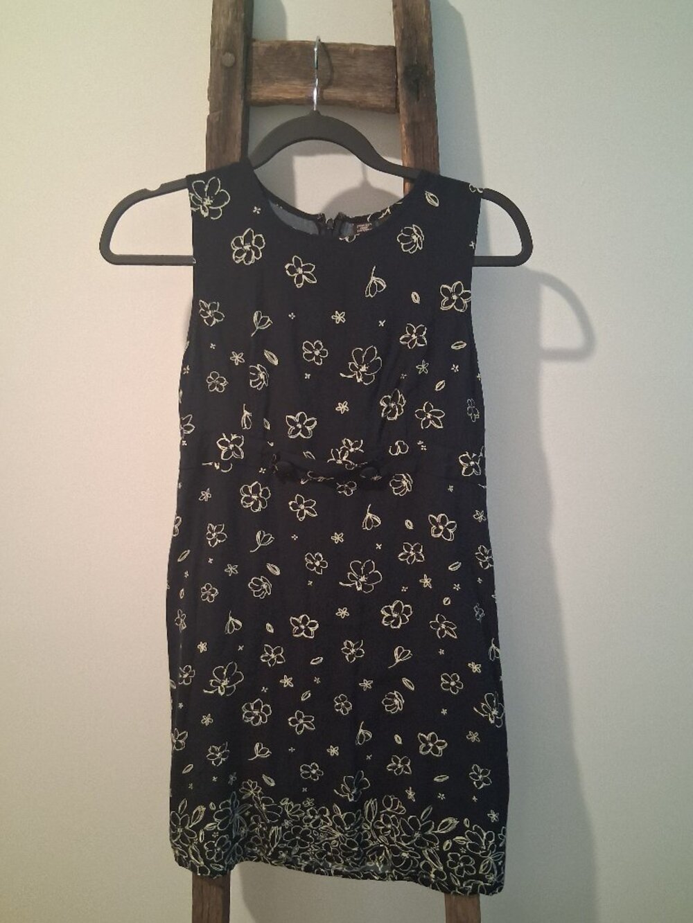 Vintage American Eagle Outfitters 90s Y2K AE Red Star Tag Floral Mini Dress